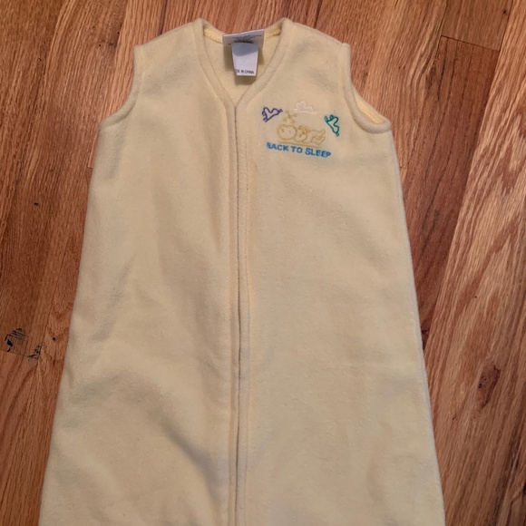 Halo sleep sack, light yellow fleece, XS / NB size (Not a swaddle) - Picture 1 of 2